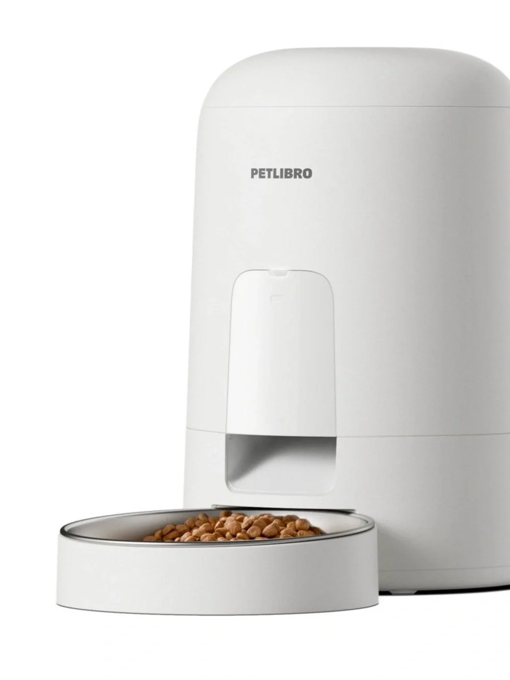 White Automatic Dog Feeder with Detachable Bowl - PLAF108